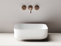 Раковина-чаша Ceramicanova Element 38 CN6012 Белая фаянс накладная