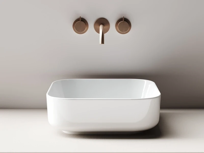 Раковина-чаша Ceramicanova Element 38 CN6012 Белая фаянс накладная