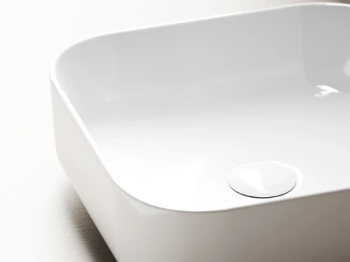 Раковина-чаша Ceramicanova Element 38 CN6012 Белая фаянс накладная