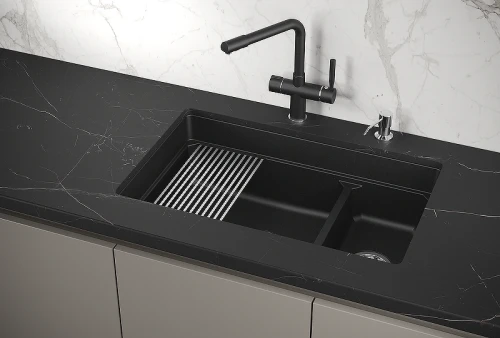 Кухонная мойка Granula Kitchen Space 73 7304U цвет Шварц