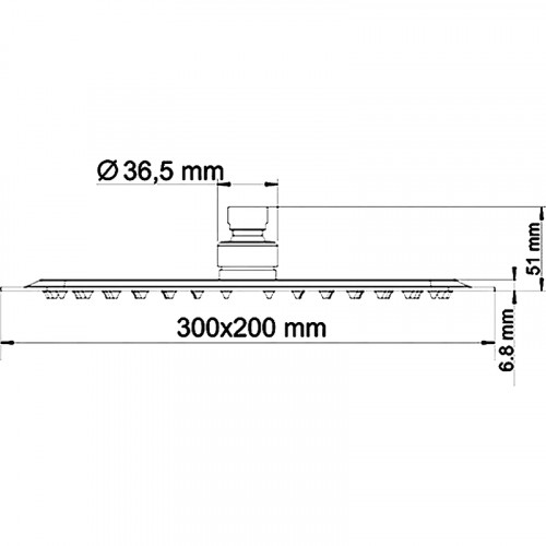 Душевая система WasserKRAFT Aller A171668 Хром латунь встраиваемый