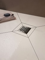 Душевой трап Berges Zentrum Antik 150x150 091465 с решеткой Хром