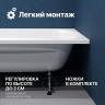 Акриловая ванна DIWO Ростов 170х70 цвет Белый