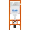 Инсталляция BelBagno BB002-80/BB005-PR-CHROME с клавишей смыва Хром глянцевый пластик
