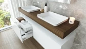 Столешница под раковину Velvex Unique Unit 160 st.UNI.160-628 Дуб карпентер