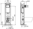 Инсталляция для унитаза Ideal Standard Prosys Eco Frame E233367 без клавиши смыва