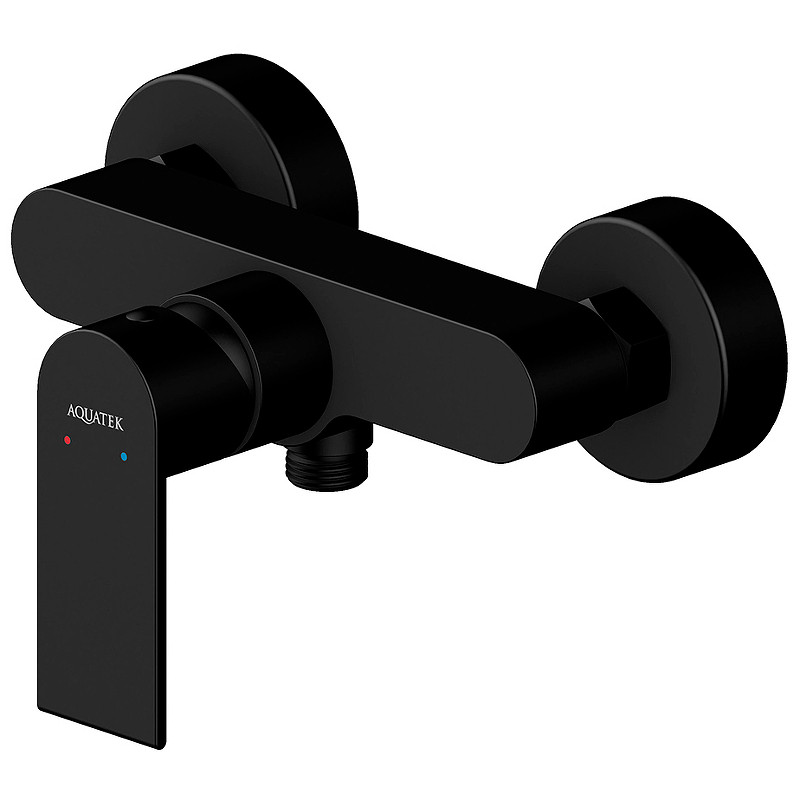 Комплект смесителей Aquatek Лира AQ1431MB Черный матовый латунь