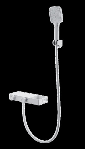 Смеситель для ванны Wonzon &amp; Woghand WW-B2551-MW с термостатом цвет Белый матовый