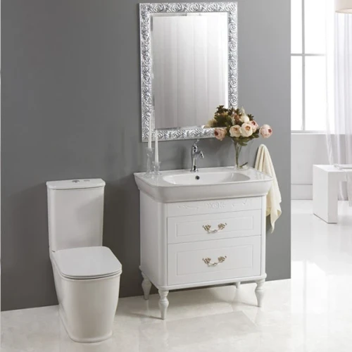 Тумба под раковину BelBagno Prado 80 Bianco Laccato Lucido МДФ / ЛДСП