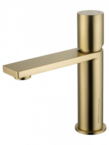 Смеситель для раковины Wonzon &amp; Woghand WW-101-BG цвет Брашированное золото