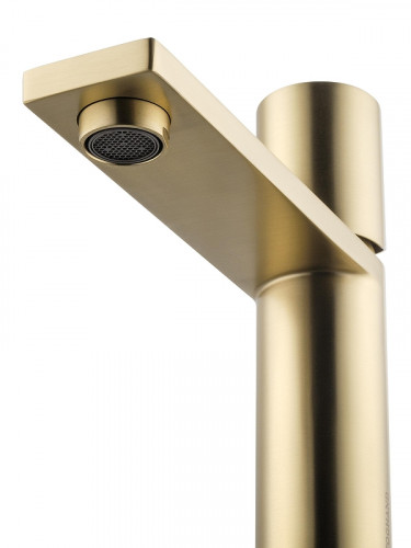 Смеситель для раковины Wonzon &amp; Woghand WW-101-BG цвет Брашированное золото