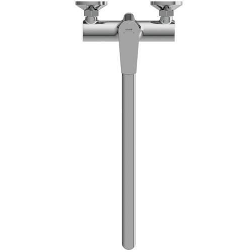 Смеситель для ванны Cersanit Moduo 64098 универсальный Хром латунь на стену