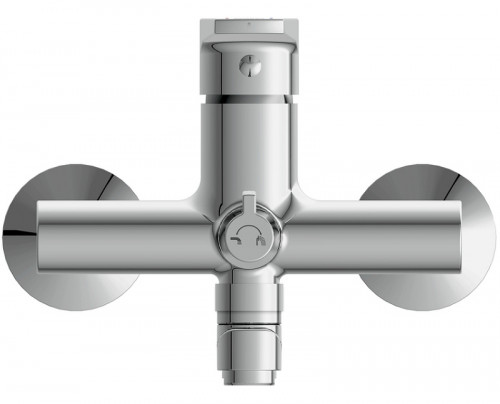 Смеситель для ванны Cersanit Moduo 64098 универсальный Хром латунь на стену