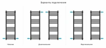 Водяной полотенцесушитель Сунержа Модус PRO 100x30 071-0450-1030 цвет Сатин