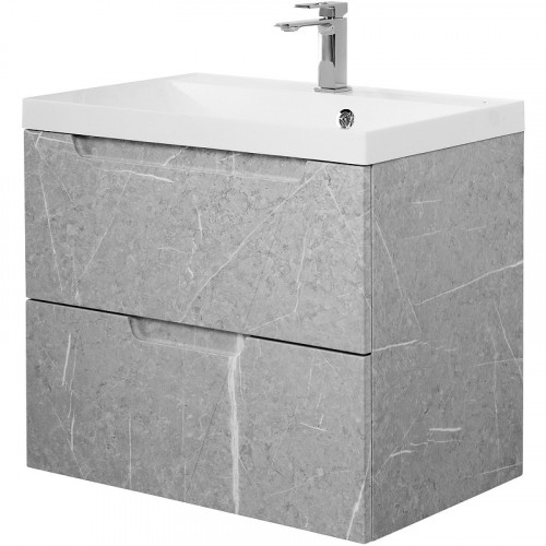 Тумба под раковину BelBagno Vittoria 70 VITTORIA-700-2C-SO-TB-P подвесная Toros Bianco МДФ / ЛДСП