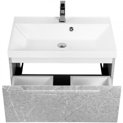 Тумба под раковину BelBagno Vittoria 70 VITTORIA-700-2C-SO-TB-P подвесная Toros Bianco МДФ / ЛДСП