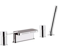 Смеситель на борт ванны Remer Minimal N06317MM цвет Хром