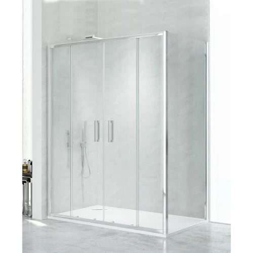 Душевое ограждение New Trendy NEW CORRINA Chrome x170 D-0186A/D-0078B