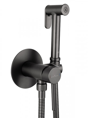 Гигиенический душ со смесителем Wonzon &amp; Woghand Stick WW-88829902-BGM цвет Темный графит
