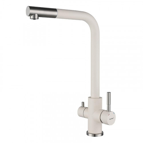 Смеситель для кухни GranFest Z-5421 цвет Белый