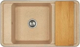 Кухонная мойка Aquaton Беллис 87 1A724832BS220 Песочная