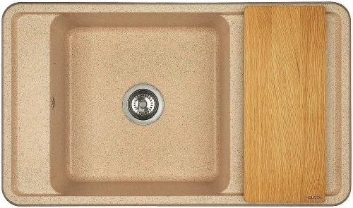 Кухонная мойка Aquaton Беллис 87 1A724832BS220 Песочная