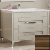 Тумба с раковиной SanVit Прованс 75 kprov075 с фактурой под дерево Кедр МДФ / ЛДСП