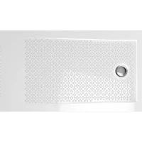 Стальной поддон для душа BLB Easyslim 120х80 CE283I001 Белый