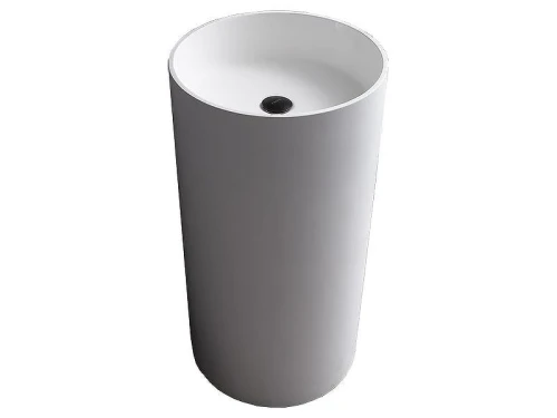 Раковина Uni-Flow Cilindro 45 FS504-450 Matt White цвет Белый матовый