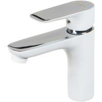 Смеситель для раковины Melodia della vita Rumba MDV35320wt Белый Хром латунь