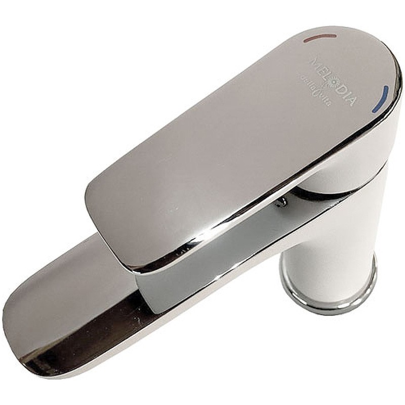 Смеситель для раковины Melodia della vita Rumba MDV35320wt Белый Хром латунь