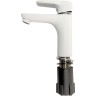 Смеситель для раковины Melodia della vita Rumba MDV35320wt Белый Хром латунь