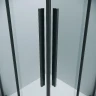 Душевой уголок Grossman Galaxy 110х100 300.K33.01.1110.42.00 профиль Графит сатин стекло прозрачное