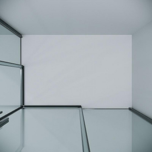 Душевой уголок Grossman Galaxy 110х100 300.K33.01.1110.42.00 профиль Графит сатин стекло прозрачное