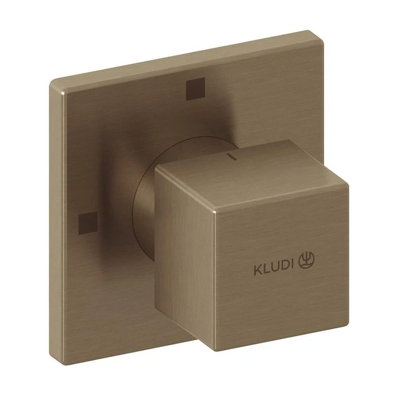 Переключатель потоков Kludi Decus 54846N175 цвет Бронза брашированная
