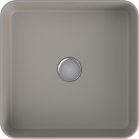 Раковина-чаша Berges Ego SL 38 181060 Серая матовая фарфор накладная