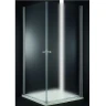Душевой уголок Cezares Elena 80x80 ELENA-W-A-2-80-P-Cr профиль Хром стекло рифленое