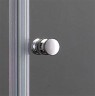 Душевой уголок Cezares Elena 80x80 ELENA-W-A-2-80-P-Cr профиль Хром стекло рифленое