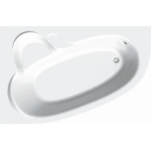 Акриловая ванна C-Bath Atlant 140x100 CBA00101L без гидромассажа