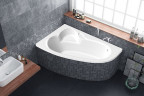 Акриловая ванна C-Bath Atlant 140x100 CBA00101L без гидромассажа