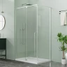 Душевой уголок Azario Male 120х80 AZ-J50-12080-CH-CL профиль Хром стекло прозрачное