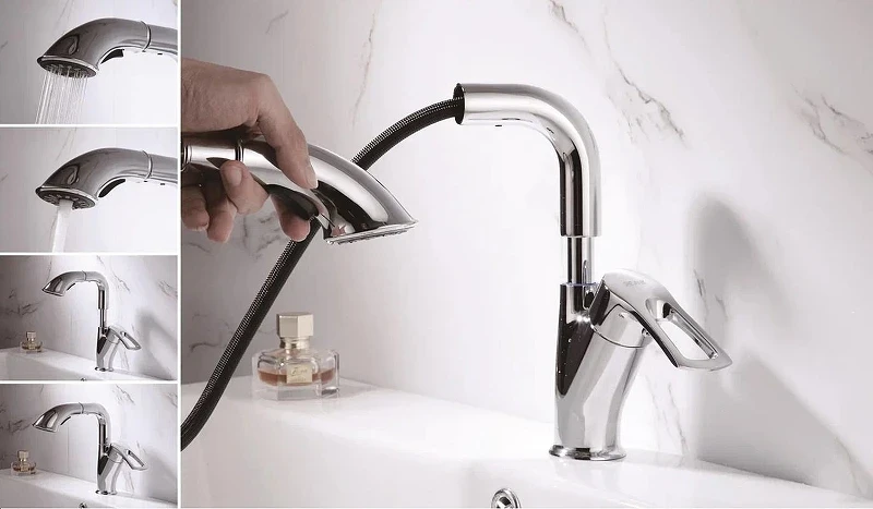 Смеситель для раковины Shevanik S5121 цвет Хром