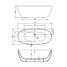 Акриловая ванна Vincea 170x80 VBT-405-1700MB без гидромассажа