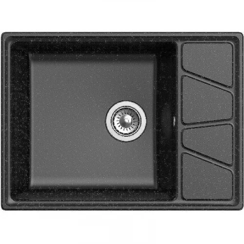 Кухонная мойка GranFest Vertex GF-V-680L Черный
