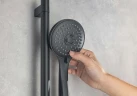 Душевая система Aquatek Вега AQ1075MB Черная матовая латунь встраиваемый