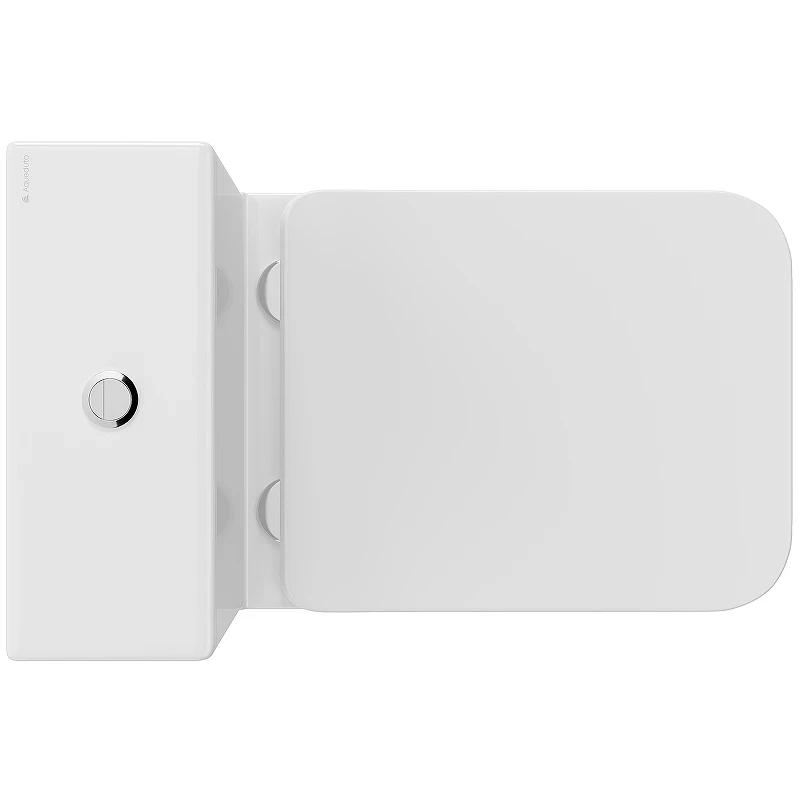 Унитаз компакт Aqueduto Macio AQDSMAC10 с бачком и сиденьем Микролифт фаянс напольный