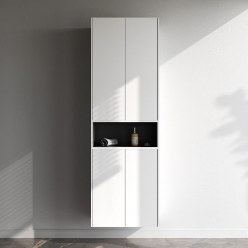 Ниша для пенала AM.PM Func 60 M8FOH0601WM Белая матовая МДФ / ЛДСП