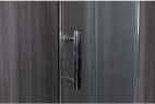 Душевой уголок Esbano ESR-8010 80x80 ESUGR8010 профиль Хром стекло рифленое
