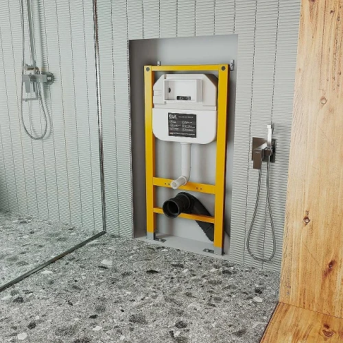 Инсталляция D&K DI8050127 для унитаза без клавиши смыва