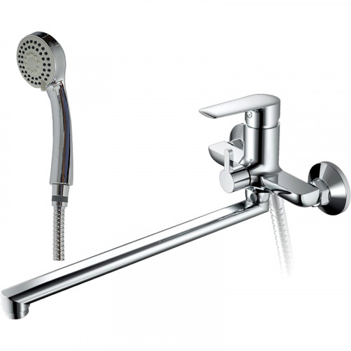 Смеситель для ванны Haiba HB22563 универсальный Хром на стену